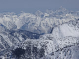 Snow-Covered Selkirk Mountains