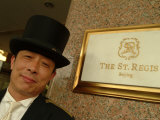 The Doorman at the St Regis Hotel in Beijing