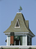 A Sailboat-Shaped Weather Vane Atop the Orleans Inn