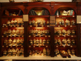 A Display of Tea in a Tea Shop