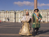 A Couple Dress as Catherine the Great and Czar Alexander