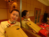 A Waitress at the St Regis Hotel