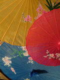 Hand-Painted Parasols are Sold at the Gugong Imperial Palace Museum