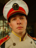 A Bellman in Uniform at the Grand Hotel Europa