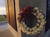 A Wreath Adorns the Pennsylvania Memorial at Gettysburg
