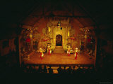 A Traditional Legong Dance Performed for Tourists in Ubud