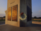 A Wreath Adorns the Pennsylvania Memorial at Gettysburg