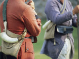 Actors Wear Period Dress for a Reenactment at Fort Frederick