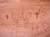 Ancient Pueblo-Anasazi Rock Art Depictions of People and Hands