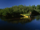 Fshing in the Fox River  Fox River  Upper Peninsula  Michigan