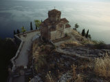 The Ohrid Region Is a World Heritage Site  Church of Saint John Kaneo  Lake Ohrid  Yugoslavia