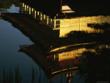 Kinkakuji  the Golden Pavilion  is Reflected in the Water