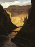 The Colorado River Flows Through the Grand Canyon  Arizona