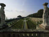Formal Garden at Castel Gandolfo  Italy
