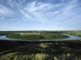 Missouri River  Charles M Russell National Wildlife Refuge  Montana