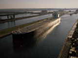 On the US Side of the Soo Locks  Sault Sainte Marie  Michigan