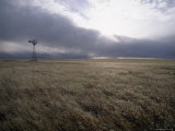 Prairie Land with Windmill  Wyoming