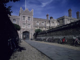 The Entry to Jesus College Cambridge University  Cambridge  England