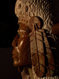 Sculpture of American Indian at Museum of Northern Arizona  Flagstaff  Arizona