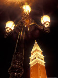 Replica Belltower Outside the Venetian Hotel and Casino  Las Vegas  Nevada  USA