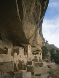 A View of Ancient Cliff Dwellings