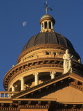 The Auburn  California Courthouse Gleams in Early Morning Sun