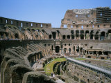 A View Inside Rome's Colosseum