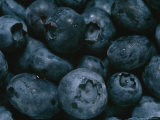 Close View of Fresh Blueberries