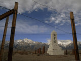 Monument to Japanese-Americans at Manzanar State Historic Park  California