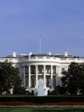 The South View of the White House on a Summer Day