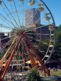 Ferris Wheel in the Family Fun Center at Waterfront Park  Portland  Oregon  USA