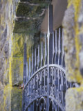 Wrought Iron Fence Detail  Crown Point  Oregon  USA