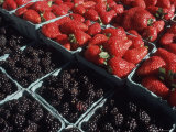 Fresh Fruit in Pike Place Market  Seattle  Washington  USA