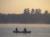 Canoeing on Umbagog Lake  Northern Forest  New Hampshire  USA