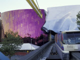 Monorail at Seattle Center  Seattle  Washington  USA