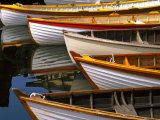 Boats at the Wooden Boat Center  Lake Union  Seattle  Washington  USA