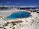 Hot Spring  Yellowstone National Park  Wyoming  USA