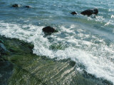 Waves Crashing on Shore at Great Slave Lake