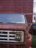 Rusted Red Farm Truck