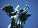 Sculpture Against Blue Sky