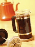 Making Coffee in French Press Coffee Maker