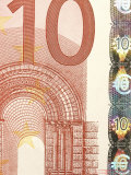 Foreign Currency of Ten Euro Banknote