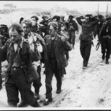 British Troops of the 13th and 18th Hussars Bringing in German Prisoners