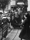Rail Strike an Overcrowded Tram