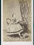 Girl and Desk 1860s