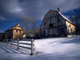 Farm in Winter  Windham  VT