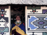 Ndebele Woman Wearing Beads  South Africa