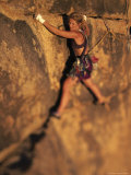 Rock Climber  Joshua Tree  CA