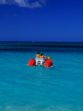 Couple in Paddle Boat  Caribbean Islands