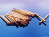 Several Wooden Matches